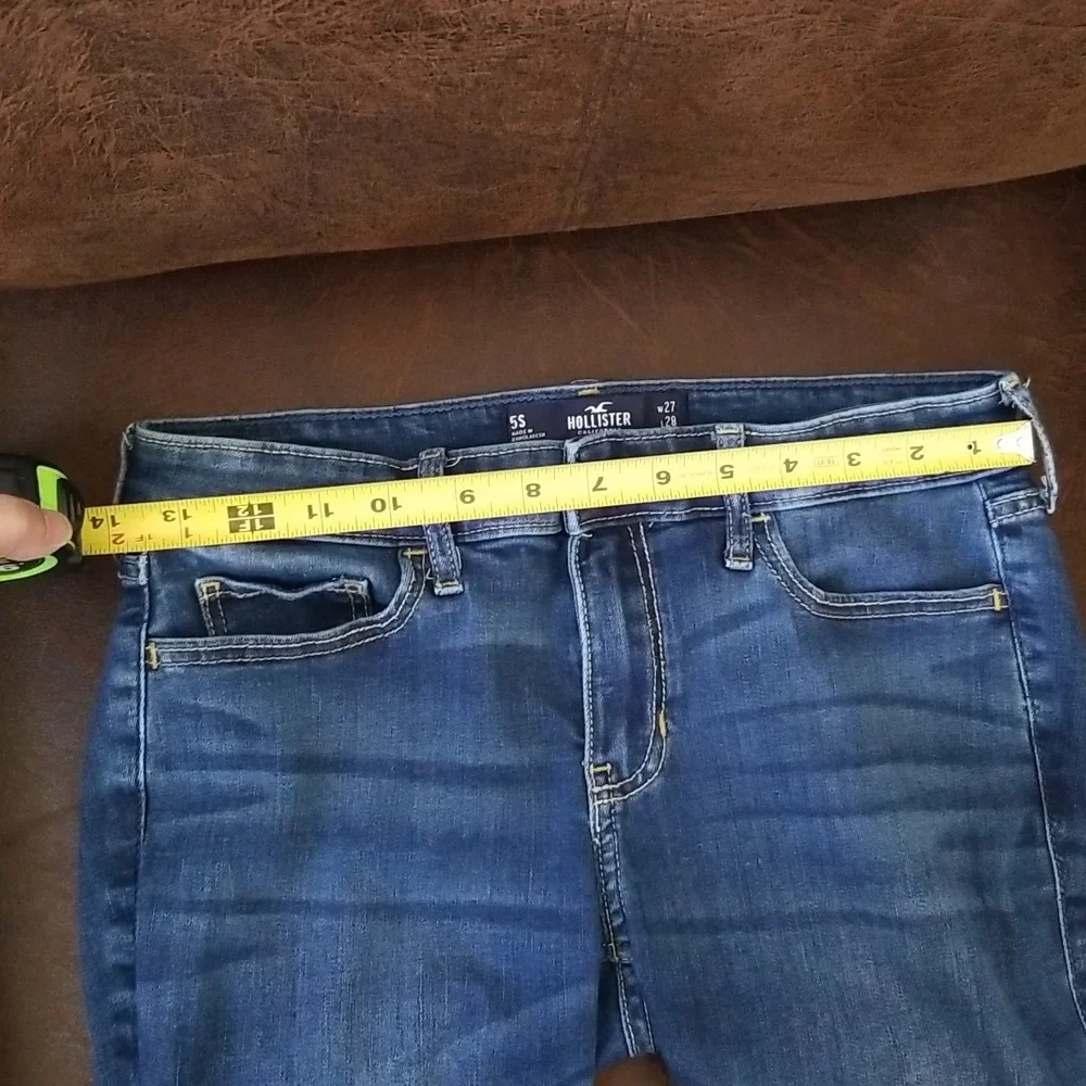 #K - 27/25 Hollister Low-rise Super Skinny Classic Stretch Sz 5S - Picture 5 of 9
